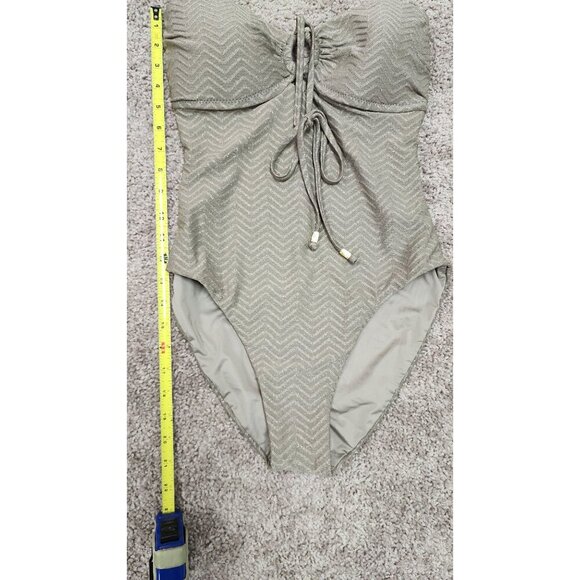 Trina Turk Swimsuit Empire Bandeau One Piece Bathing suit 6 - Picture 10 of 10